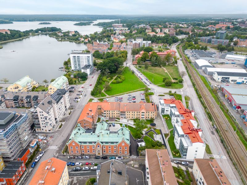 Norra delen av Pantarholmen i Karlskrona